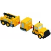 Transportlīdzekļu komplekts Popular Playthings Mix or Match Vehicles Construction Melns dzeltena