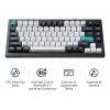 Mehāniskā tastatūra Keychron Q1 Max 75% ar Banana slēdžiem, Carbon Black