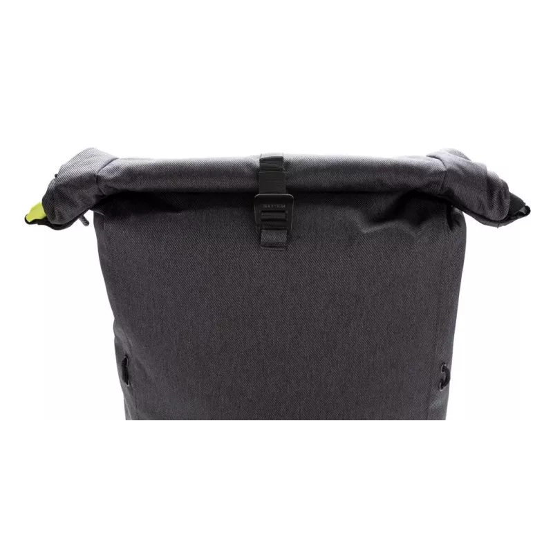 Mugursoma XDDESIGN Urban Lite Melna — 21 L (paplašināma līdz 27 L), nodalījums 15,6 collu klēpjdatoram, ūdensnecaurlaidīga, ratiņu siksna