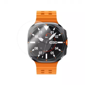 Rūdīta stikla ekrāna aizsargs FIXED Samsung Galaxy Watch Ultra — dzidrs, 2 gab.
