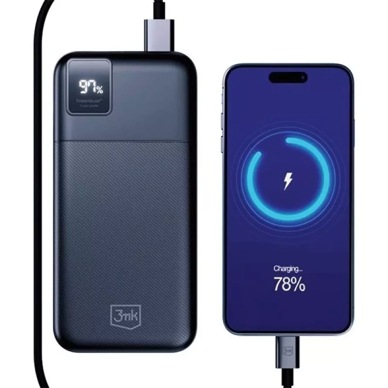 Portable baterija 3MK PowerHouse 20,000mAh