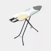 Piedurkņu gludināmais dēlis Brabantia Ironing Board B Kokvilnas pārvalks Tvaika gludeklis 1240x380mm
