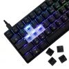 Mehāniskā tastatūra White Shark Shinobi-2 Blue Switch Melns US layout