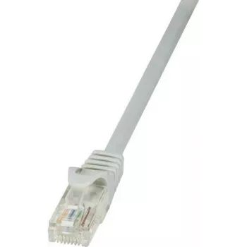 Logilink - komutācijas kabelis - RJ-45 (V) uz RJ-45 (V) - 10 m - UTP - CAT 5e - Pelēks (CP1092U)