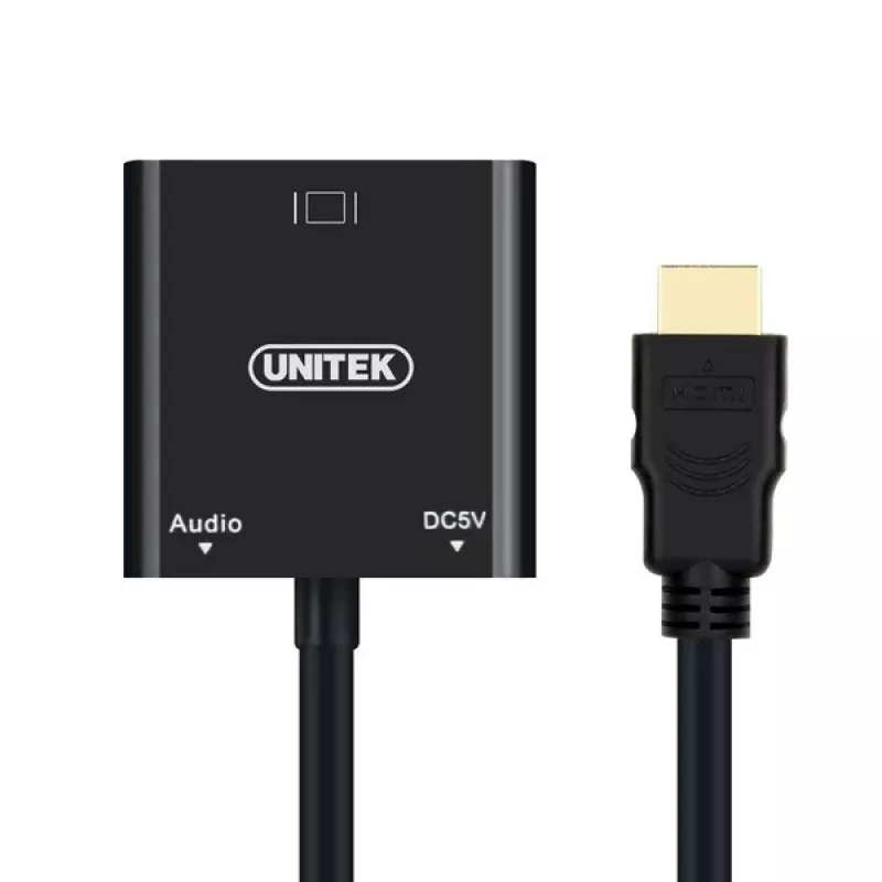 UNITEK Y-6333 interfeisa kartes/adapteris 3.5 mm, VGA