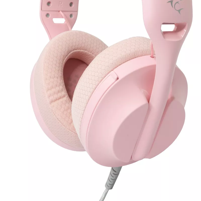 Austiņas White Shark GH-2440 Parrot Pink