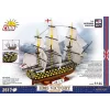 Būvkomplekts Cobi HMS Victory — 2517 detaļas, detalizēts vēsturiskas burinieka modelis