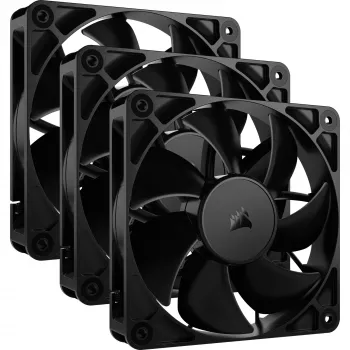 Ventilators Corsair RS120 12 cm Melns 420-2100 RPM 3 gab.