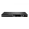 HPE - Aruba sērija - Aruba 6300F - slēdzis - L3 - pārvaldāms - 24 x 10/100/1000 + 4 x 1 Gigabitu / 10 Gigabitu / 25 Gigabitu / 50 Gigabitu SFP56 (augšupsaite / stekēšana) priekšā un sānā uz aizmuguri