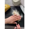 Manuāla makaronu mašīna GEFU GF89426 — lazanjas, tagliatelle, tagliolini pagatavošanai; nerūsējošais tērauds un plastmasa; 205×200×155 mm