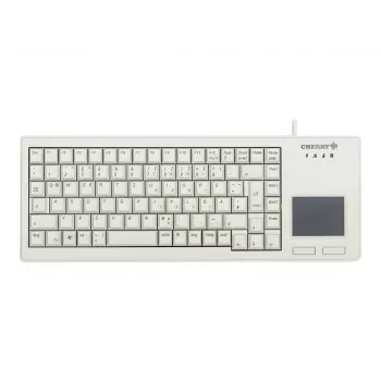 CHERRY XS Touchpad tastatūra Universāla USB QWERTY ASV angļu Pelēks
