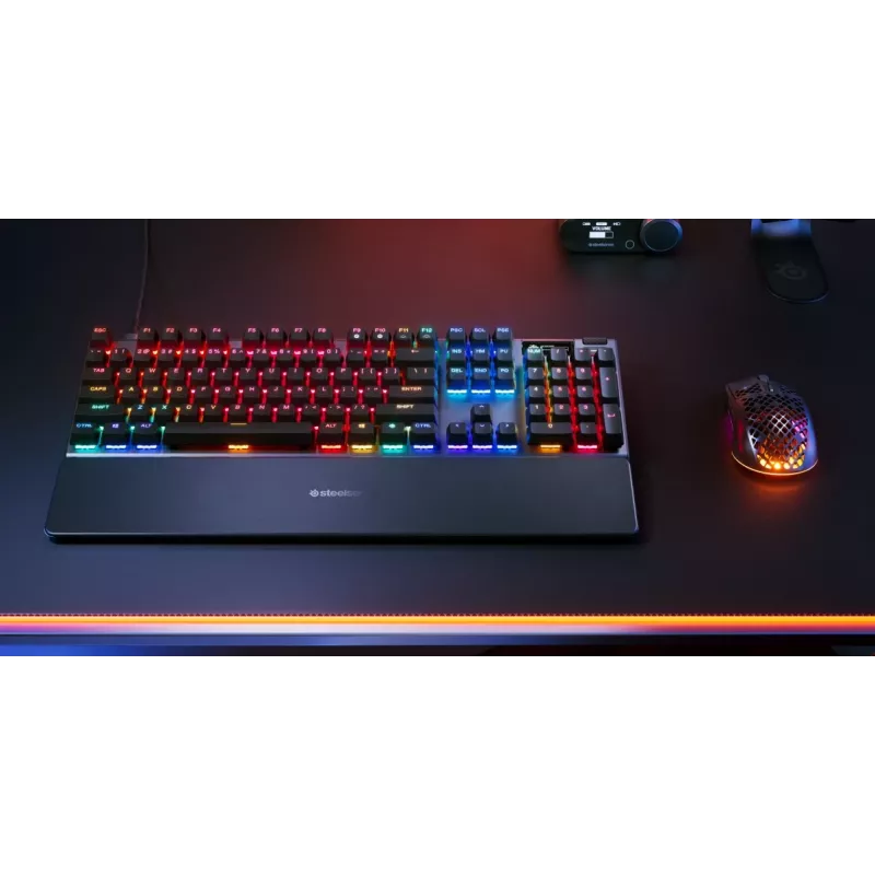 Steelseries APEX PRO GEN 3 tastatūra Spēļu USB QWERTY UK angļu Melns