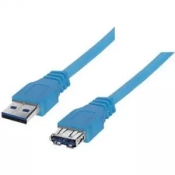 USB kabelis ShiverPeaks 1.8m USB 3.2 Gen 1 USB A zils