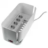 Strāvas pagarinātājs RealPower PowerBox 522 1,5 m 5 maiņstrāvas rozetes Iekštelpām Balts