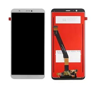 LCD displejs Huawei P Smart (balts) atjaunots