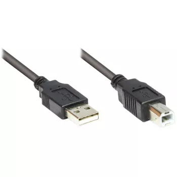 GoodConnections USB 2.0 A > B (ST-ST) 1,8 m adaptera kabelis melns (2510-2OFS)
