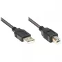 GoodConnections USB 2.0 A > B (ST-ST) 1,8 m adaptera kabelis melns (2510-2OFS)