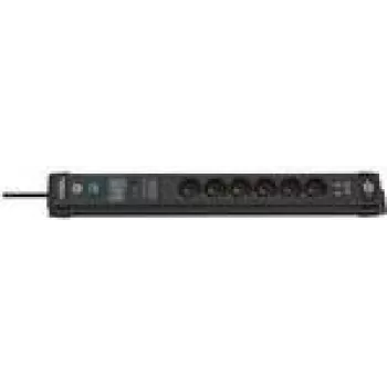 Strāvas sadalītājs Brennenstuhl Premium-Line 6 rozetes 3,0 m kabelis 2x USB