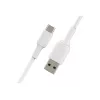Belkin CAB001BT1MWH2PK USB kabelis, balts