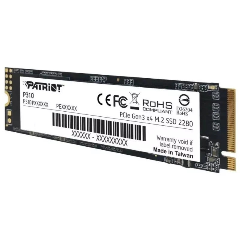 Patriot P310P192TM28 atmiņas disks 1,92 TB PCIe 3.0 x4 (NVMe)
