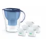 Ūdens filtrēšanas krūze BRITA Marella XL ar 5 MAXTRA PRO kasetnēm, zila