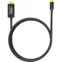 Mobilā tālruņa vads Vision TC 2MUSBCHDMI8K/BL Melns 2 m USB C