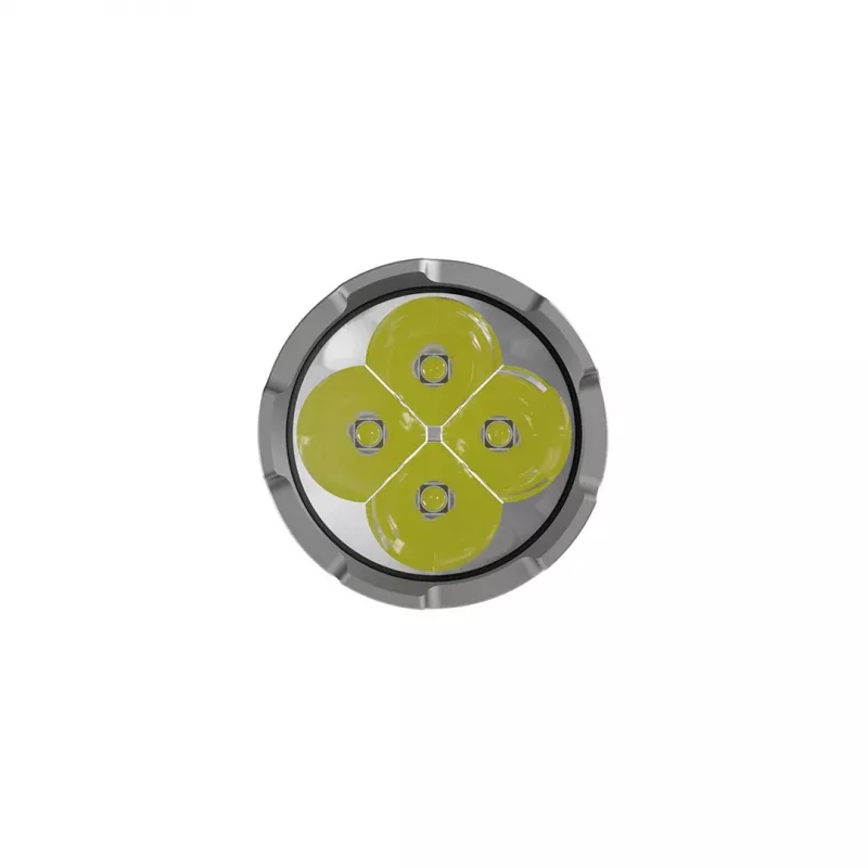Rokas lukturītis Nitecore CI7 — 4 gaismas diodes, 2500 lūmenu, līdz 130 stundām darbības laika, 148,2 mm, 158 g, melns