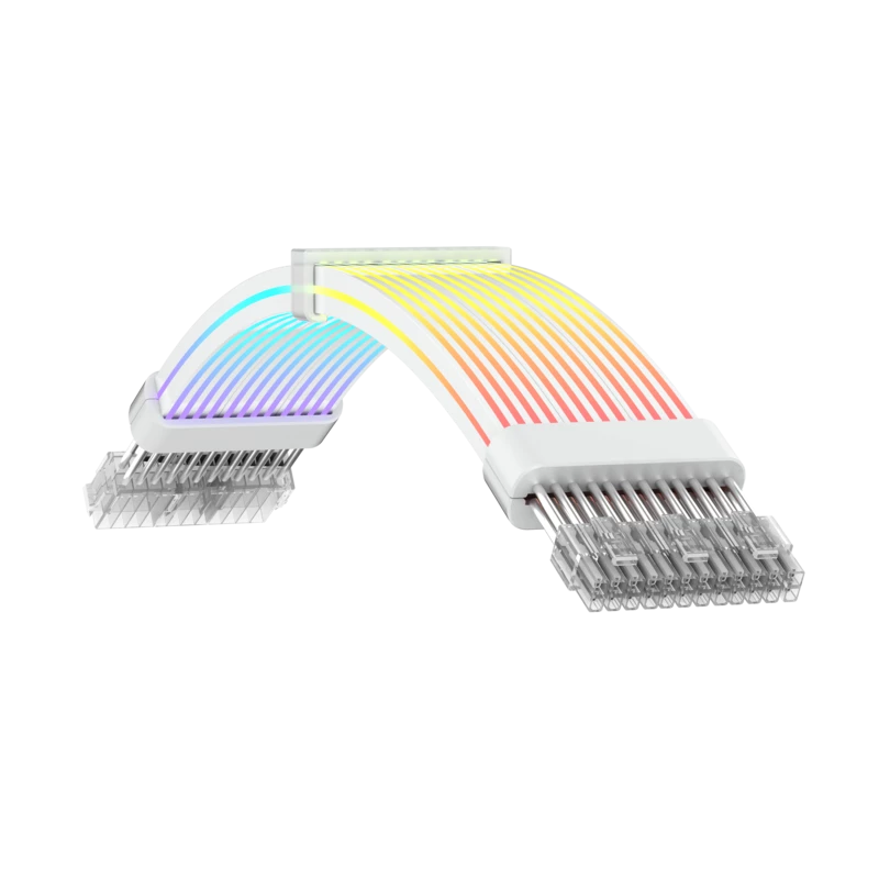 Gamemax | PSU pagarinājuma kabelis | VGA 3x8PIN-B | Balts
