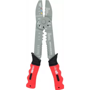 Presēšanas knaibles ks tools 115.1231, 220 mm – izolētiem un neizolētiem termināļiem