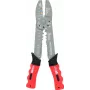 Presēšanas knaibles ks tools 115.1231, 220 mm – izolētiem un neizolētiem termināļiem