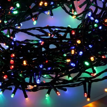 LED virtenes gaismiņas Extralink 500 LED, daudzkrāsu, 25 m, iekštelpām/ārtelpām, modelis EX.73318