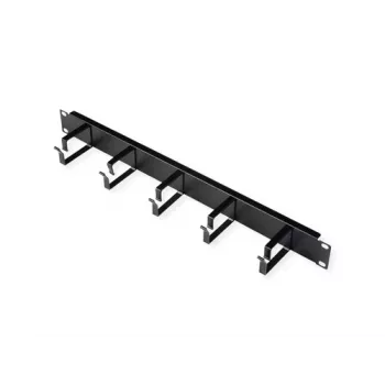 Ielāpu panelis ROLINE 1U, 4 x 6 mm atveres, modelis 19RANGIERPANEL ROLINE 1 HE 4X6MM SW