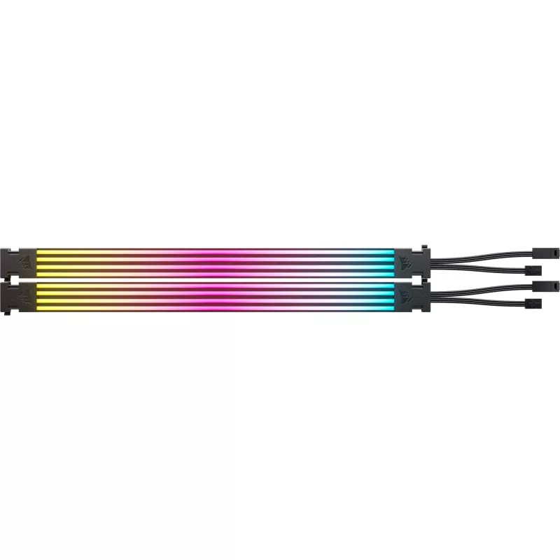 iCUE ARGB PSU kabeļu sloksnes, LED lentes 2x 240 mm, barošanas blokam - kabelis
