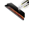 Rūdīta stikla ekrāna aizsargs Devia Real Series iPhone XS Max, 3D pilna ekrāna, melns