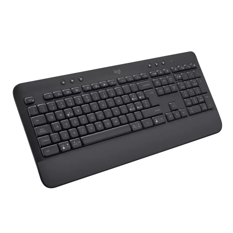 Logitech Signature - tastatūra - bezvadu - Bluetooth 5.1 - QWERTY - itāļu - grafīts (920-010915)