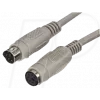 S/CONN 78106-2 PS/2 kabelis 1,8 m 6-pin Mini-DIN balts
