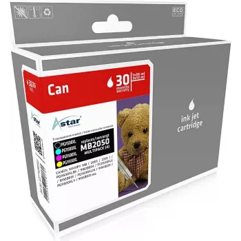 AS46150 ASTAR CANON PGI1500XL MB tintes(4) cmyk HC atjaunotas 1200/1020/780/935