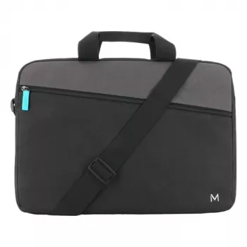 Mobilis The One Essential - piezīmjdatora soma - augšējās ielādes futrālis - 40,6 cm - 14 - 16 - melna un pelēka (003083)