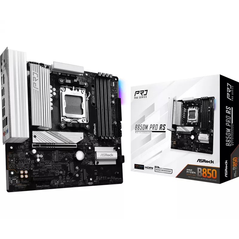 ASRock B850M Pro RS AM5 Micro-ATX mātesplate