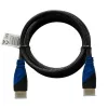 HDMI kabelis SAVIO CL-02 1,5 m — HDMI 1.4, 4096×2160, ARC, Ethernet, zeltīti kontakti