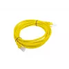 Tīkla ielāpa kabelis LANBERG PCU5-20CC-0300-Y Cat5e U/UTP RJ-45 3 m Dzeltens
