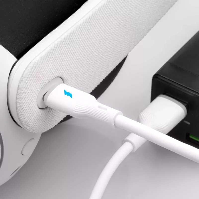 Akyga AK-USB-59 USB-A (M) uz USB-C (M) kabelis, USB 2.0, 1 m, silikons