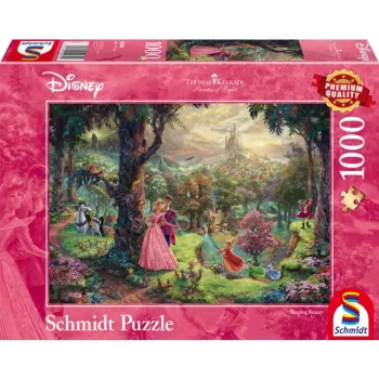 Puzle Thomas Kinkade: Disney Sleeping Beauty
