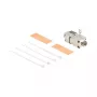 Tīkla kabeļu savienotājs DeLOCK 88198 LSA uz LSA Cat.6A STP 31.6 mm nerūsējošais tērauds