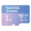 SanDisk Creator MicroSD atmiņas karte 1TB ar augstu pārsūtīšanas ātrumu līdz 190 MB/s