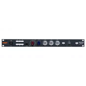 Audio priekšpastiprinātājs WARM AUDIO WA73-EQ — vienkanālu, melna krāsa, 20–20 000 Hz, 1200 Ω ieeja, 115/230 V