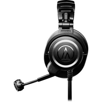 Audio-Technica ATH-M50XSTS-USB austiņas/austiņu komplekts ar vadu, galvas saite, spēlēm, melnas