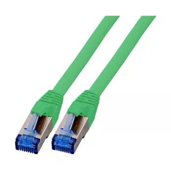 EFB-Elektronik RJ45 komutācijas kabelis Cat.6A S/FTP TPECat.7 neapstrādāts kabelis superflex zaļš 2m Ražotājs: EFB Elektronik (K5525FGN.2)
