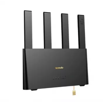 Maršrutētājs TENDA 4G08 4G LTE Wi‑Fi divjoslu 2,4/5 GHz, 4 integrētas antenas, 2 LAN porti, līdz 867/300 Mb/s