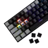 Mehāniskā spēļu tastatūra White Shark Wakizashi GK-002121V2 — melns/pelēks rāmis, US zilie slēdži